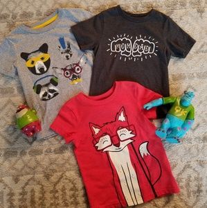 LOT of 3 toddler boys t shirts Size 2T